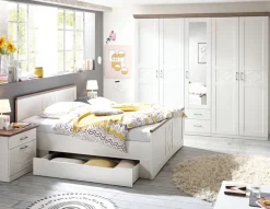 Bett COUNTRY 180 x 200 cm Pinie/ Trüffel NB