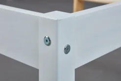 Bett LAURI 140 x 200 cm weiß