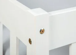 Bett LUCIAN 90 x 200 cm weiß