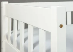 Bett LUCIAN 90 x 200 cm weiß