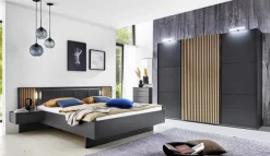 Bettanlage ALASKA 180 x 200 cm grau/ braun