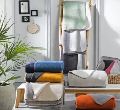 Biederlack Plaid 150 x 200 cm feder/natur