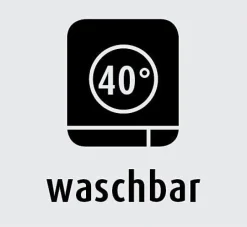 Biederlack Wohndecke COTTON HOME 150 x 200 grau/braun