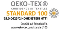 bierbaum Mako-Satin-Bettwäsche FLORAL 135 x 200 cm violett