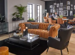 Big Sofa AMAZONAS cognac