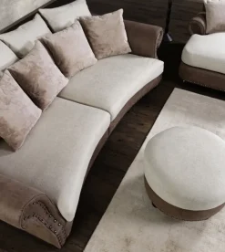 QUARTIER Bigsofa BOSTON hellbraun/beige