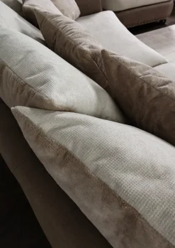 QUARTIER Bigsofa BOSTON hellbraun/beige