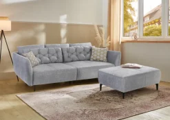 QUARTIER Bigsofa CHASE grau