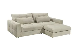 QUARTIER Bigsofa COOPER stonebeige