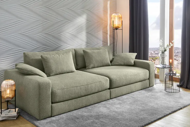 Bigsofa MILANO hellgrün