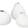 blomus Vase NONA 3er Set weiß
