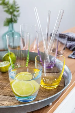 BOHEMIA SELECTION Longdrinkglas VIVA COLORI 6er Set - je 350 ml