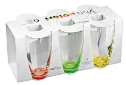 BOHEMIA SELECTION Longdrinkglas VIVA COLORI 6er Set - je 350 ml