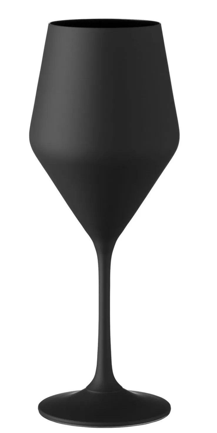 BOHEMIA SELECTION Weinglas JANE 6er Set schwarz