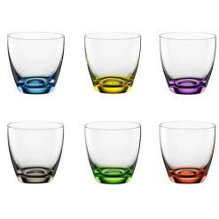 BOHEMIA SELECTION Whiskyglas VIVA COLORI 6er Set
