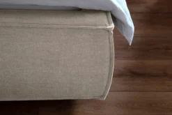 BOHOME natural living BOHOME Polsterbett CALAS beige