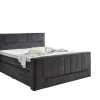 Boxspringbett KENOSHA 180 x 200 cm anthrazit