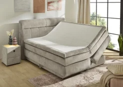 Boxspringbett QUEEN 180 x 200 cm beige