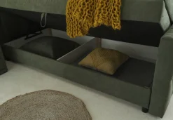 QUARTIER Boxspringbett RIO 180 x 200 cm grün