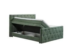 QUARTIER Boxspringbett RIO 180 x 200 cm grün