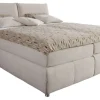 Boxspringbett SUPREME COMFORT 180 x 200 cm Stoffbezug beige