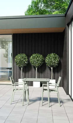 Brafab Dining Gartentisch NIMES 78 x 78 cm dusty green