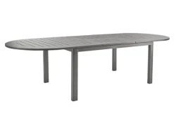 Brafab Gartentisch LOMMA 220-280 x 110 cm khaki