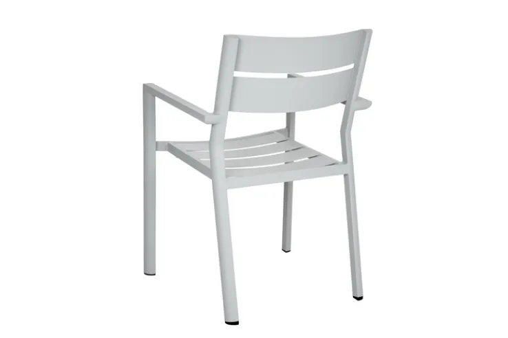 Brafab Stapelstuhl Garten DELIA AL 2er Set light grey