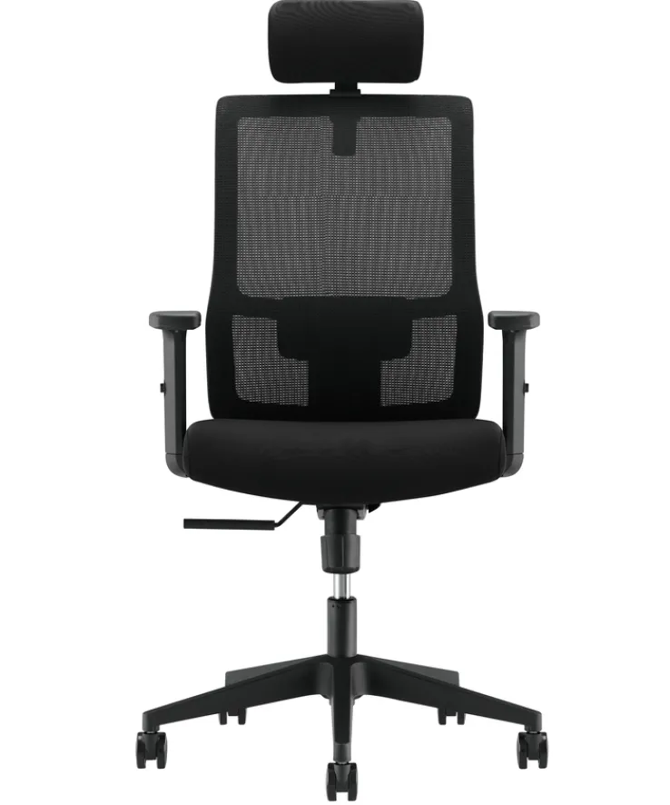 Bürostuhl 65 x 125 x 59 cm schwarz