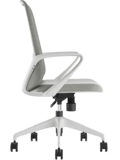 Bürostuhl ATLANTA grau/ alufarbig