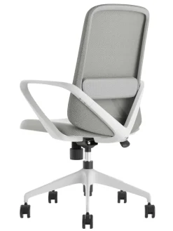 Bürostuhl ATLANTA grau/ alufarbig