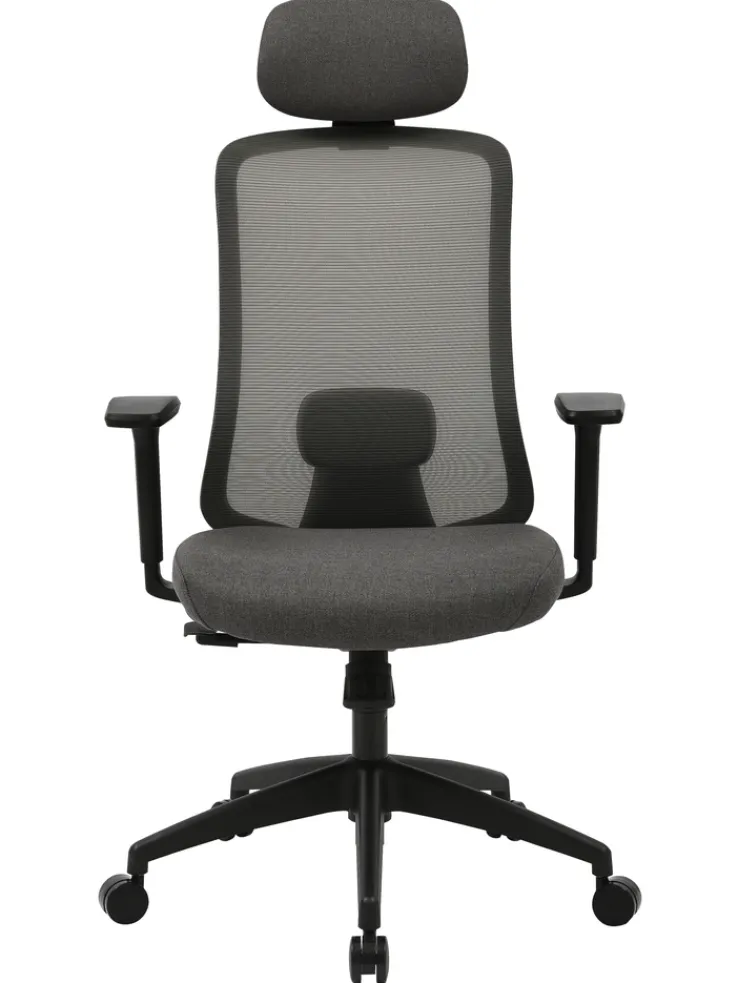 Bürostuhl MAYA grau/ schwarz