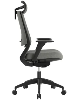 Bürostuhl TAYA grau/ schwarz