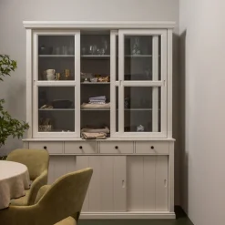 Buffetschrank LAGOS 166 x 214 cm weiß