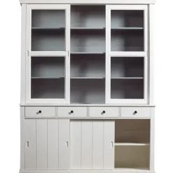 Buffetschrank LAGOS 166 x 214 cm weiß