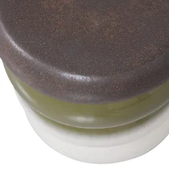 BULB Beistelltisch 34 x 44 cm rund grün mehrfarbig