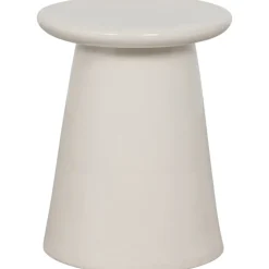 Button Beistelltisch 35 x 45 cm weiß