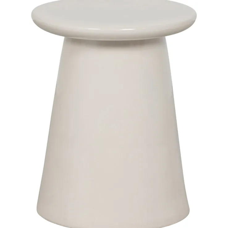 Button Beistelltisch 35 x 45 cm weiß