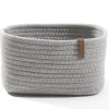 casaNOVA Aufbewahrungskorb 15 cm hellgrau