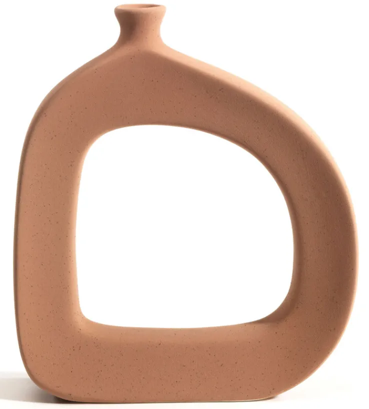 casaNOVA Dekovase 24,5 cm braun