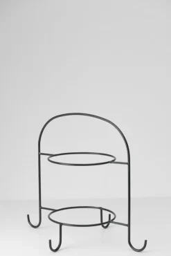 casaNOVA Etagere 34 cm schwarz