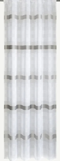 casaNOVA Flächenvorhang TANRI 140 x 240-245 cm anthrazit