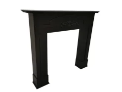 casaNOVA Kaminumrandung MITTERNACHT 122 cm schwarz
