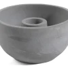casaNOVA Kerzenständer 10 cm grau