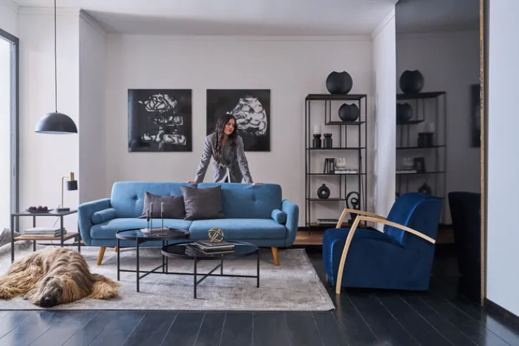 casaNOVA Kerzenständer 18 cm schwarz