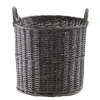 casaNOVA Korb mit 2 Henkel MITTERNACHT 41 cm