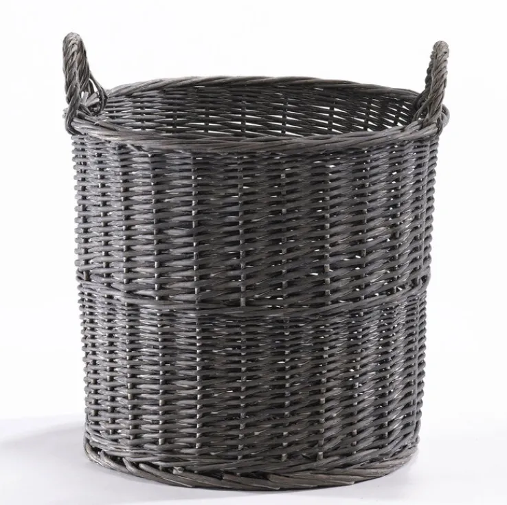 casaNOVA Korb mit 2 Henkel MITTERNACHT 41 cm