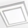 casaNOVA LED Deckenlampe CLIPPER III silberfarbig