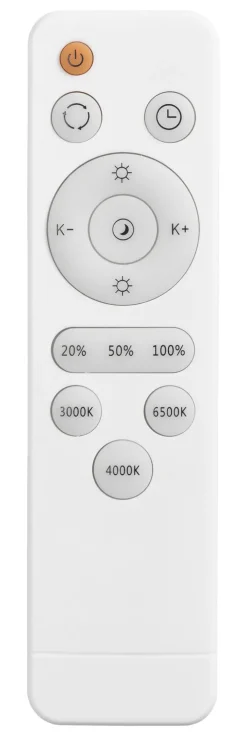 casaNOVA LED Deckenlampe SIMPLY 120 cm weiß /silberfarbig