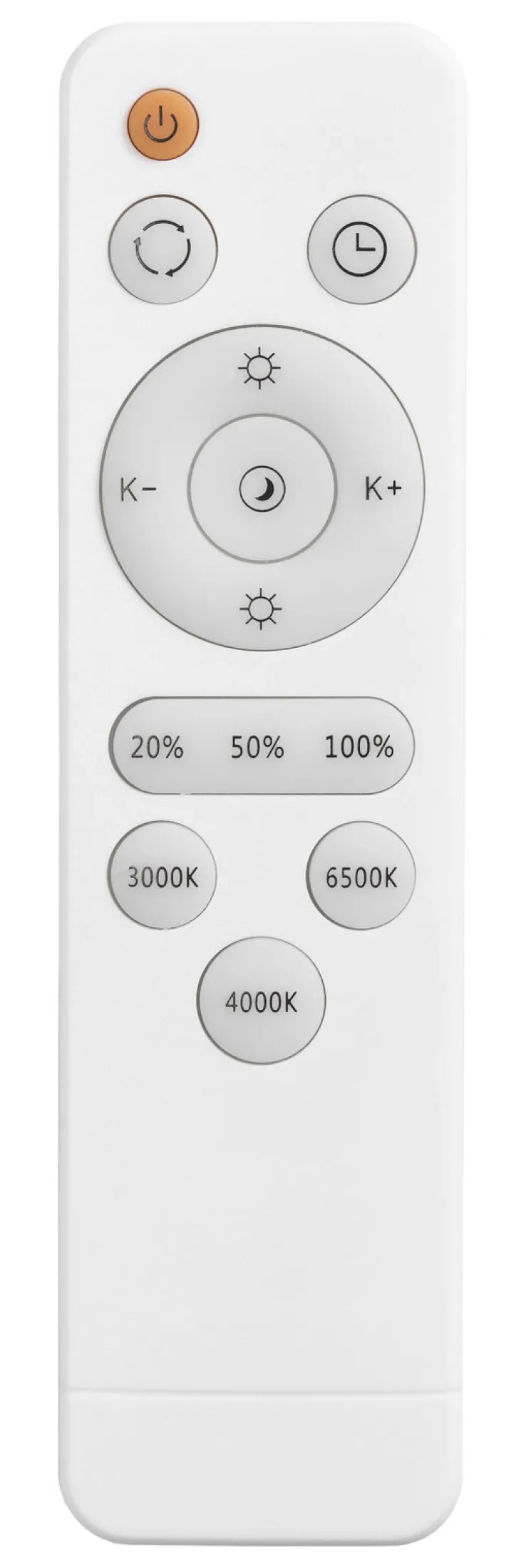 casaNOVA LED Deckenlampe SIMPLY 120 cm weiß /silberfarbig